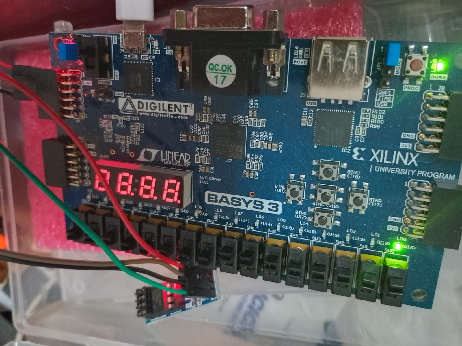 FPGA hardware Drivers and Interface.